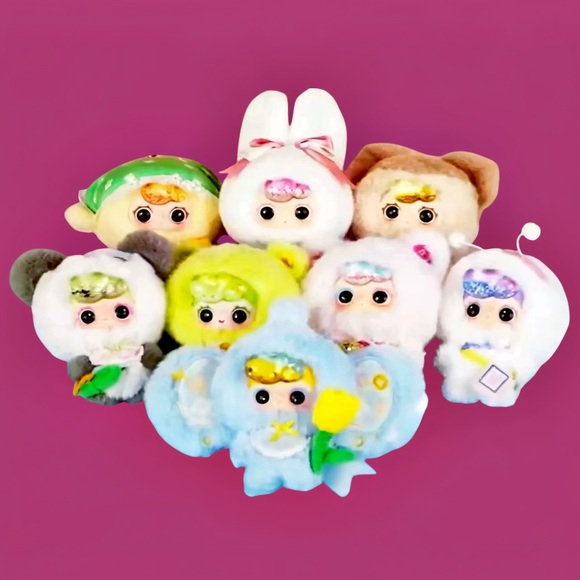 Baby Three X OO Baby Spring Flower Fortune Plush Blind Box Confirmed - Picture 14 of 16